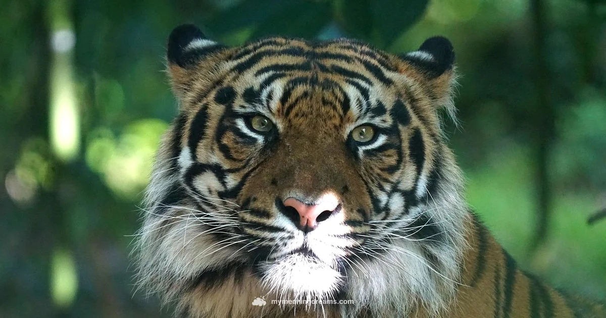 Tiger Dream Meaning - Meaning of My Dreams