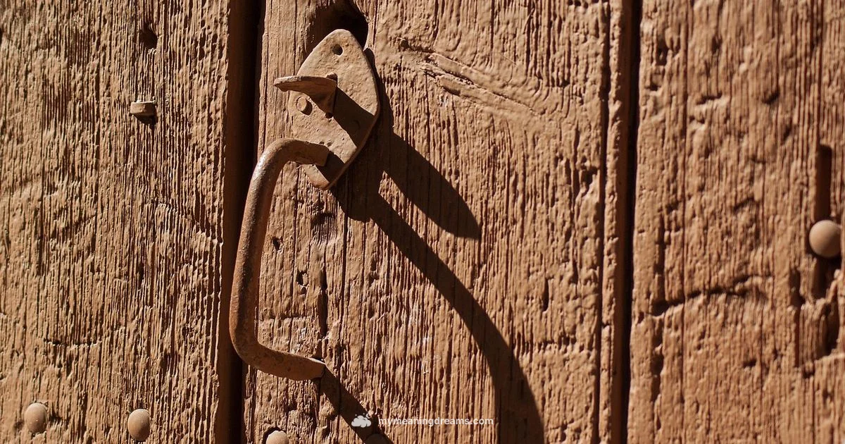 Door Symbolism - Meaning of My Dreams