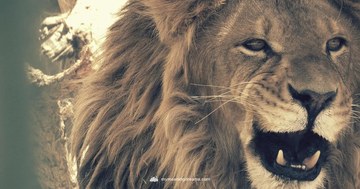 Lion Dream - Meaning of My Dreams