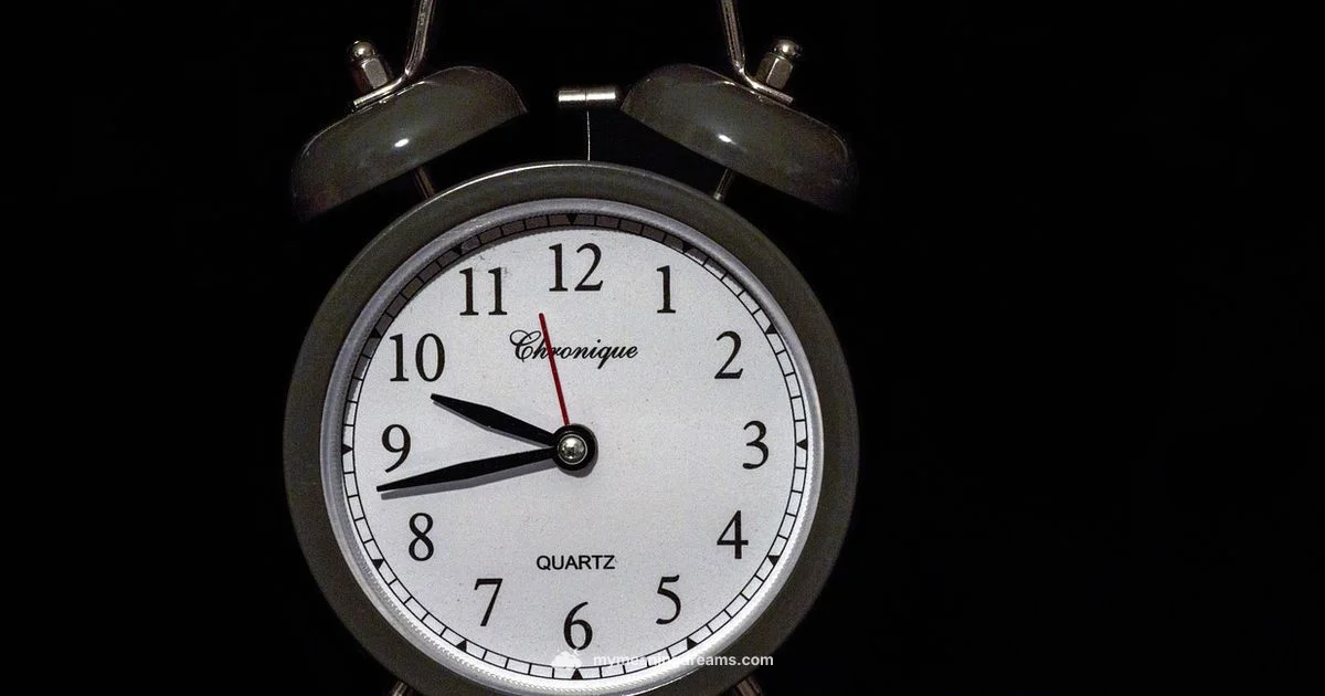 Late for Work Dream - Meaning of My Dreams