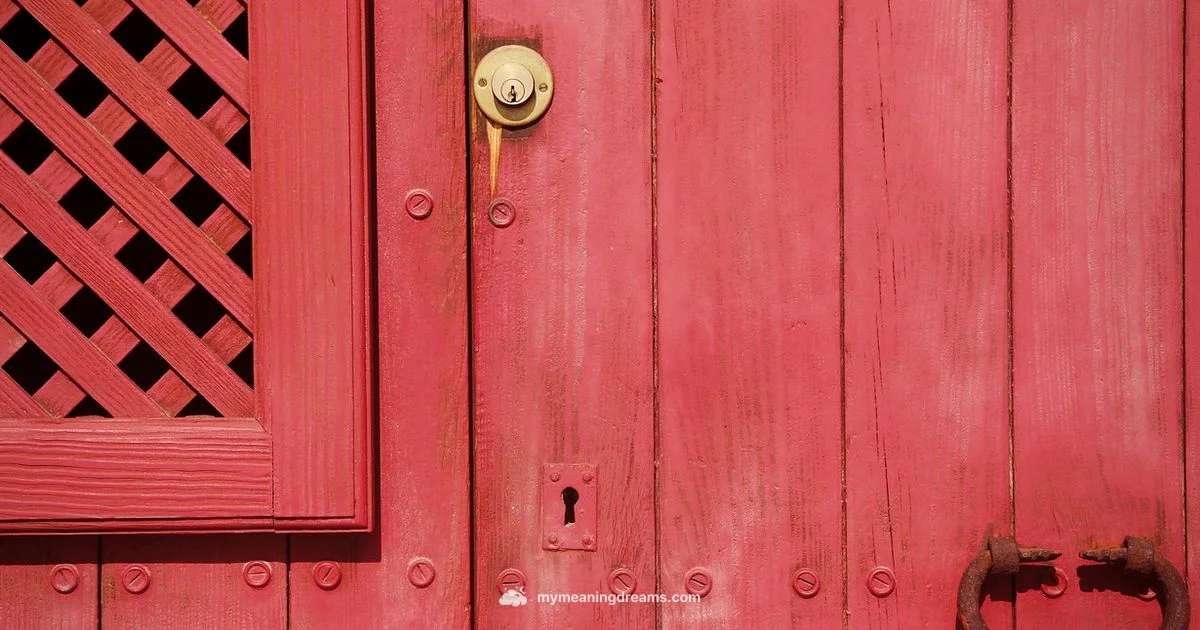 Doorway to Bold Change - Meaning of My Dreams