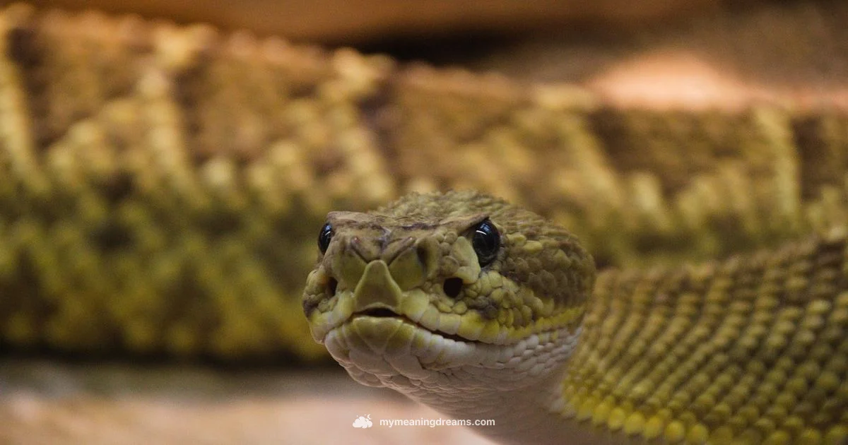 Snake Dream Meaning - Meaning of My Dreams