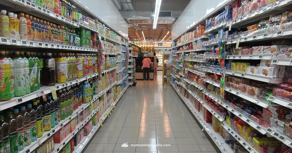 Grocery Dream Meaning - Meaning of My Dreams